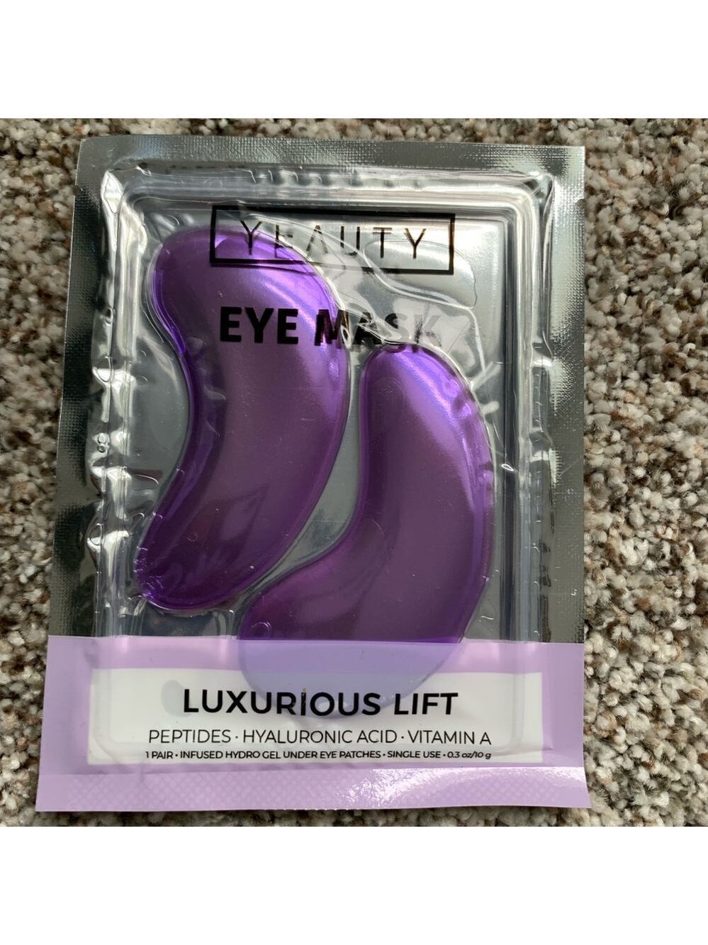 Purple Eye Mask Patches - Picture 4 of 4
